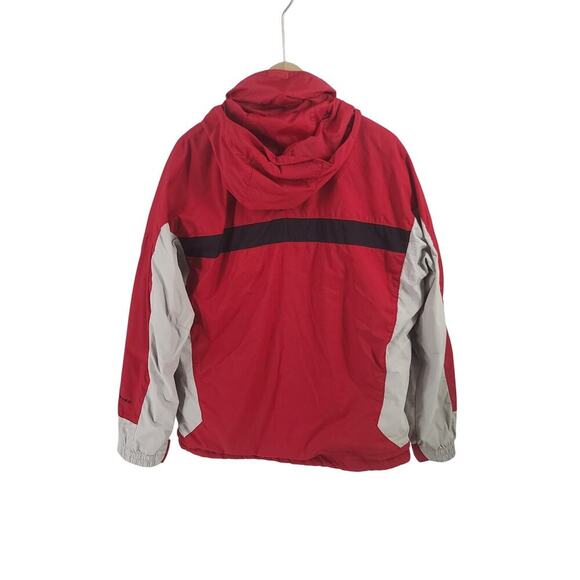 Columbia men's Vertex core Omni shield waterproof jacket red Sz Medium utility - Picture 2 of 9